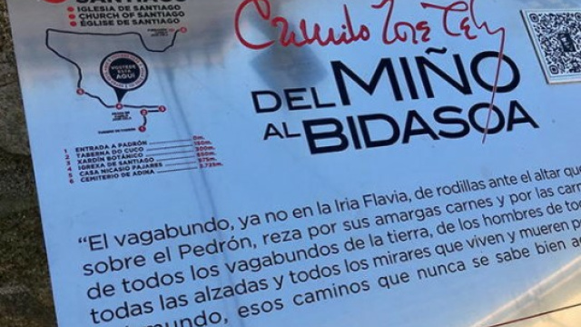 Ruta Literaria Camilo José Cela “Del Miño al Bidasoa”